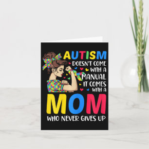 Autism Mum Doesn't Come With A Manual Autism Mum G Card