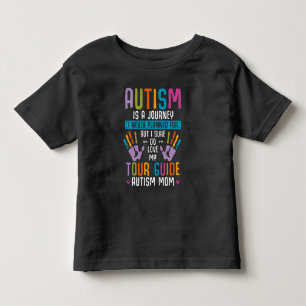 Autism Mum Family Member Support Autistic Children Toddler T-Shirt