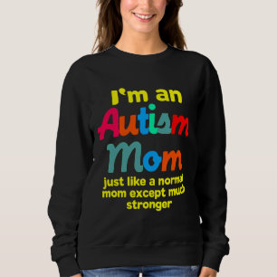 Autism Mum God Autistic Awareness Family Matching Sweatshirt
