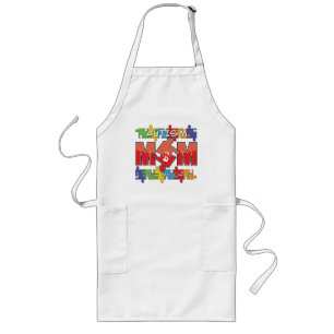 Autism Mum - I Love My Child Long Apron