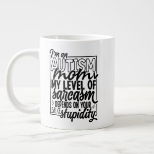 Autism Mum- Jumbo Mug