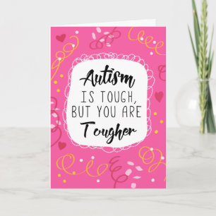 Autism Mum Mother Support Encouragement Awareness Card