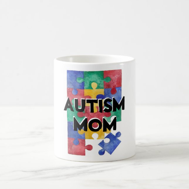 Autism mum mug (Center)
