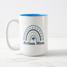 Autism Mum Mug, 15 oz