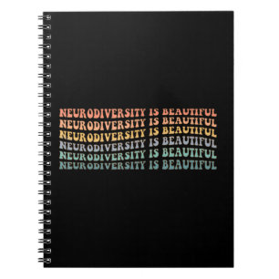 Autism mum Rainbow Neurodiversity is beautifulNeur Notebook
