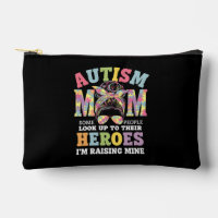 Autism Mum Raising Hero Messy Bun Autistic