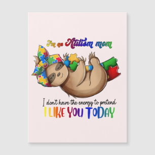 Autism Mum - Sloth