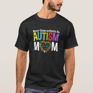 Autism Mum Spread Kindness Neurodiversity Rainbow T-Shirt