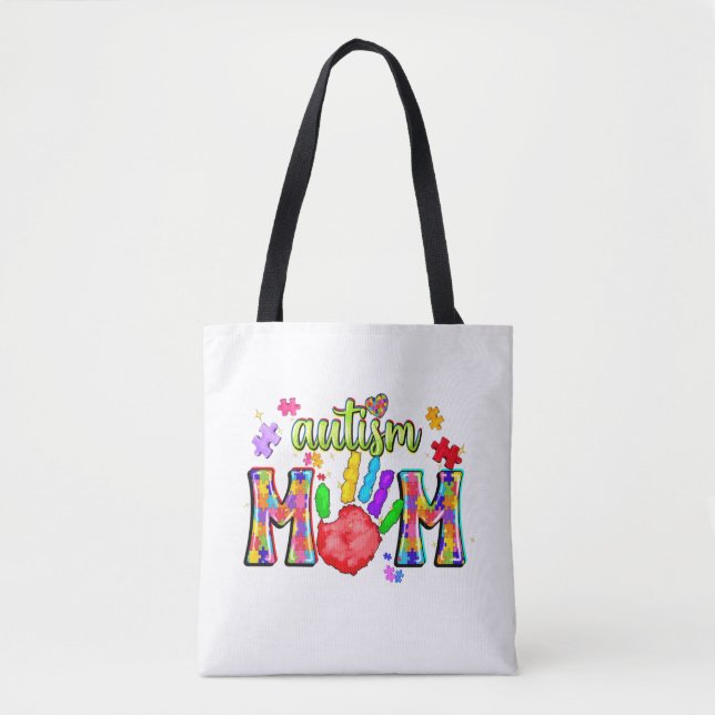 Autism Mum Tote Bag (Front)