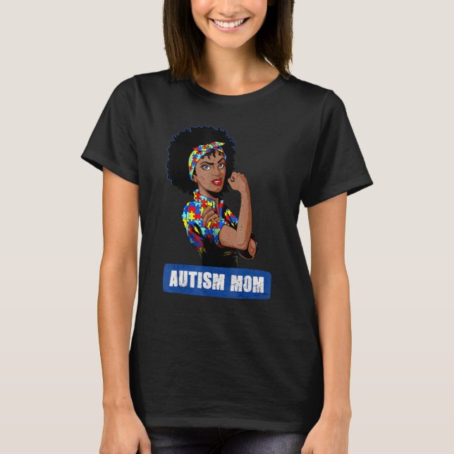Autism Mum Unbreakable  Autism Awareness  1 T-Shirt (Front)
