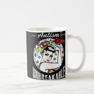 Autism Mum Unbreakable Autism Awareness Gifts Coffee Mug