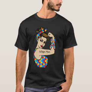 Autism Mum Unbreakable Mother's Day T-Shirt