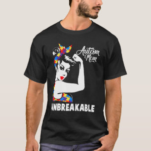 Autism Mum Unbreakable Shirt Autism Awareness Day