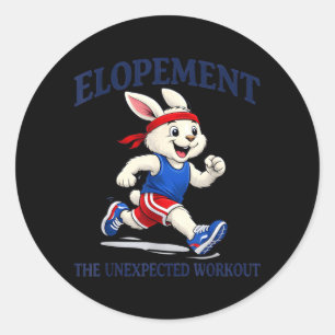 Autism Neurodiversity Elopement The Unexpected Classic Round Sticker