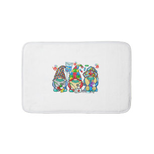 Autism Nurse Gnome Bath Mat
