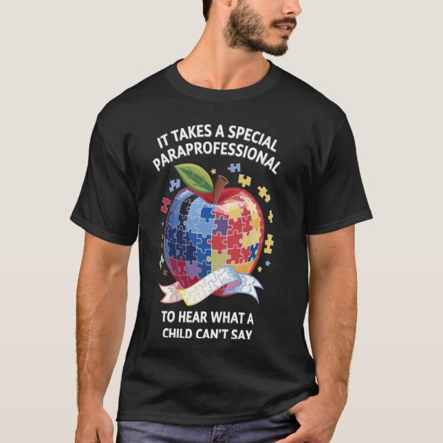 Autism Paraprofessional T-Shirt (Front)