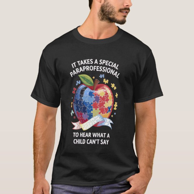 Autism Paraprofessional T-Shirt (Front)
