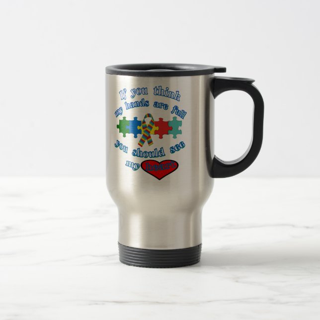 Autism Parent Travel Mug (Right)
