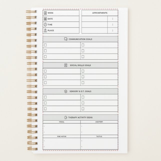 Autism Planner, Autism Planner Journal 2022 (Front)