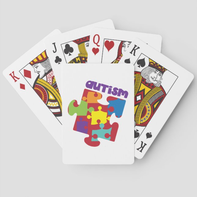 Autism Playing Cards (Back)