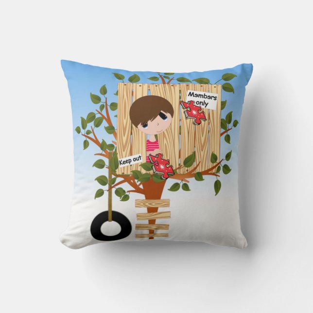Autism-Polyester Throw Pillow 16" x 16" (Front)