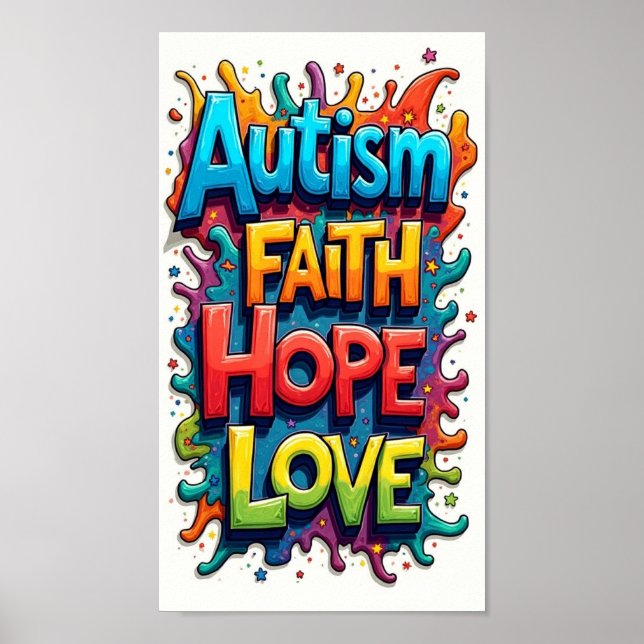 Autism Poster (Front)