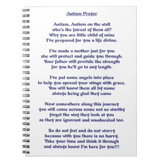 Autism Prayer Notebook