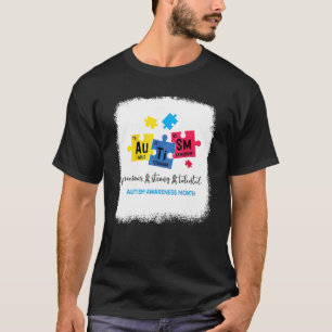 Autism Precious Strong Talented Autism Awareness T-Shirt