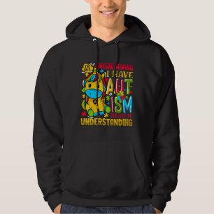 Autism Puzzle Awareness I M Not Misbehaving I Have Hoodie