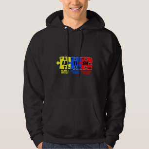 Autism Puzzle Chemical Element Autism Awareness Hoodie