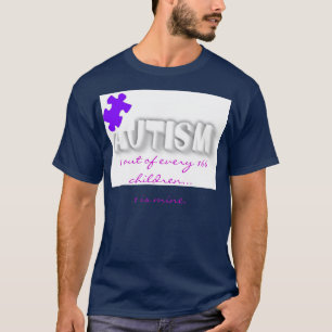 Autism  Puzzle Piece for parent script  T-Shirt