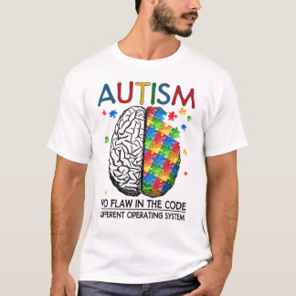 Autism Puzzle Piece Gifts Autism Quote Awareness T-Shirt