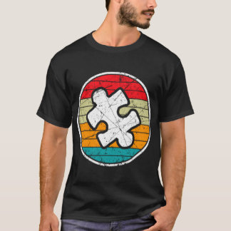 Autism puzzle piece - neurodiversity tee