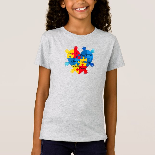 Autism Puzzle Piece T-Shirt (Front)