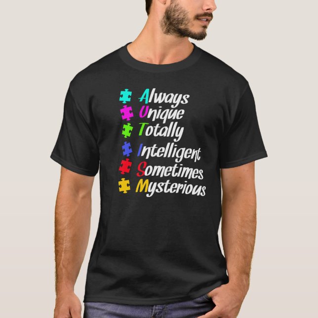 Autism puzzle T-Shirt (Front)