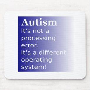 Autism Quote Mouse Mat