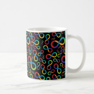 Autism Rainbow Infinity Neurodiversity Coffee Mug