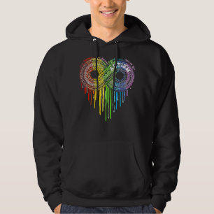 Autism Rainbow Infinity Symbol Asd Awareness Hoodie