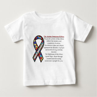 Autism Ribbon meaning Baby T-Shirt