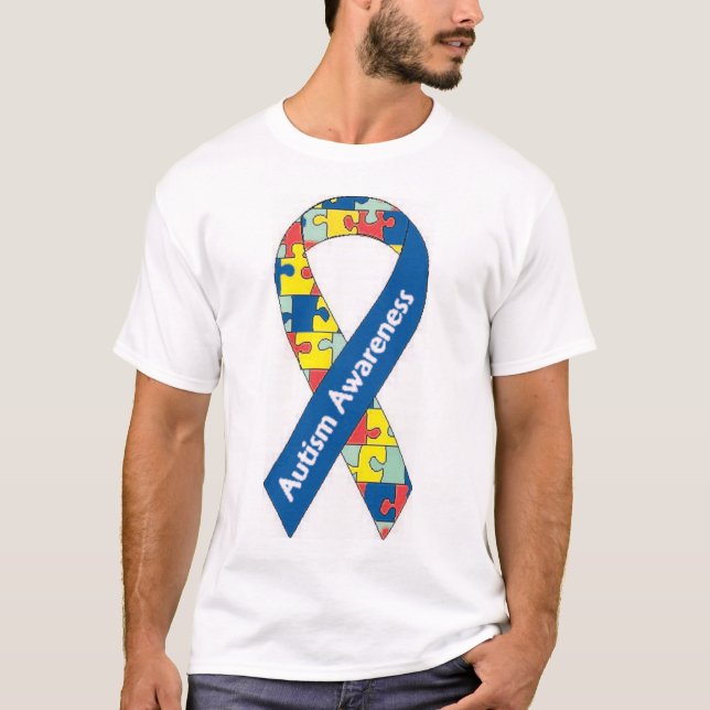 autism ribbon T-Shirt (Front)