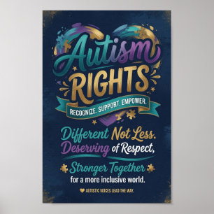 Autism Rights Poster