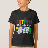 Autism Rocks Rolls Spins Flaps And Twirls 