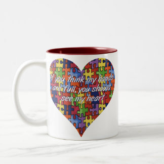 Autism See My Heart Coffee Mug