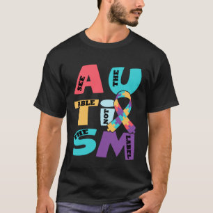 Autism See The Able Not The Label Mother s Day T-Shirt
