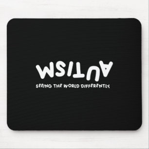 Autism Seeing The World Differently Autistic Aware Mouse Mat