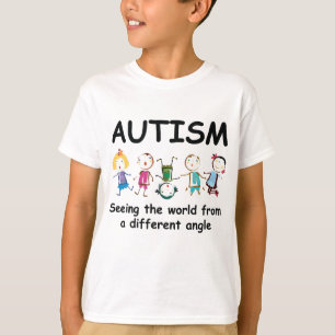 Autism...seeing the world from a different angle T-Shirt