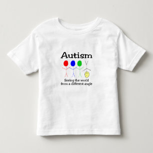Autism Seeing The World From A Different Angle Toddler T-Shirt
