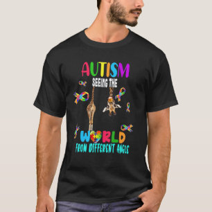 Autism Seeing The World From Different Side Cute G T-Shirt