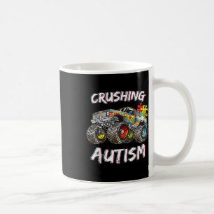 Autism Shirt Boys Kids Shirt Monster Truck Autism Coffee Mug
