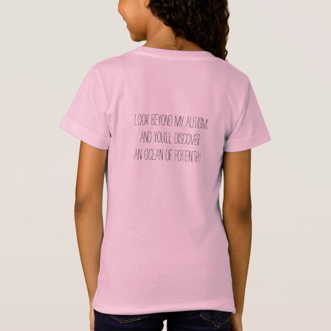 Autism shirt - Ocean of Potential (Back)